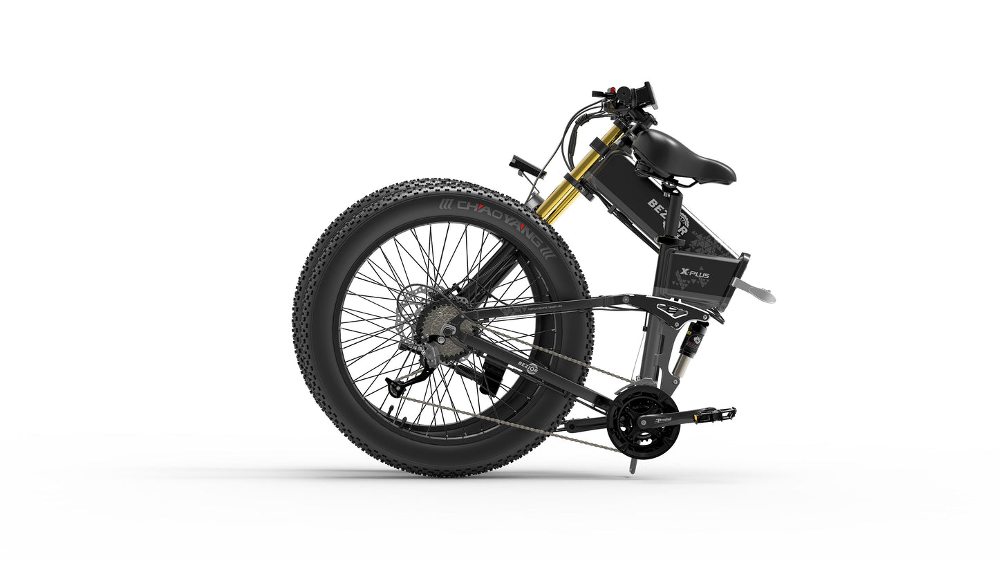 Bezior X Plus 1500W Electric Mountain Folding Bike