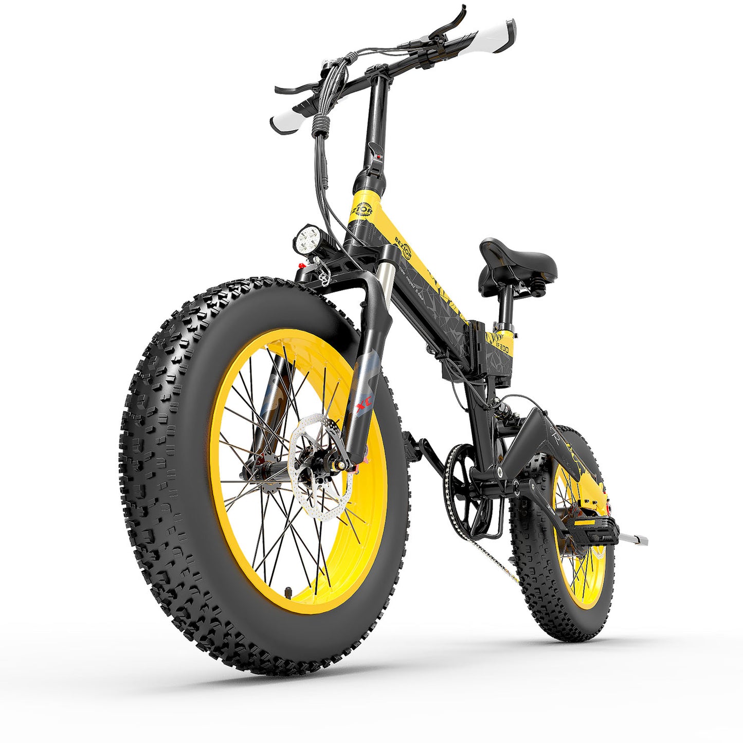 Bezior XF200 1000W Electric Mountain Folding Bike