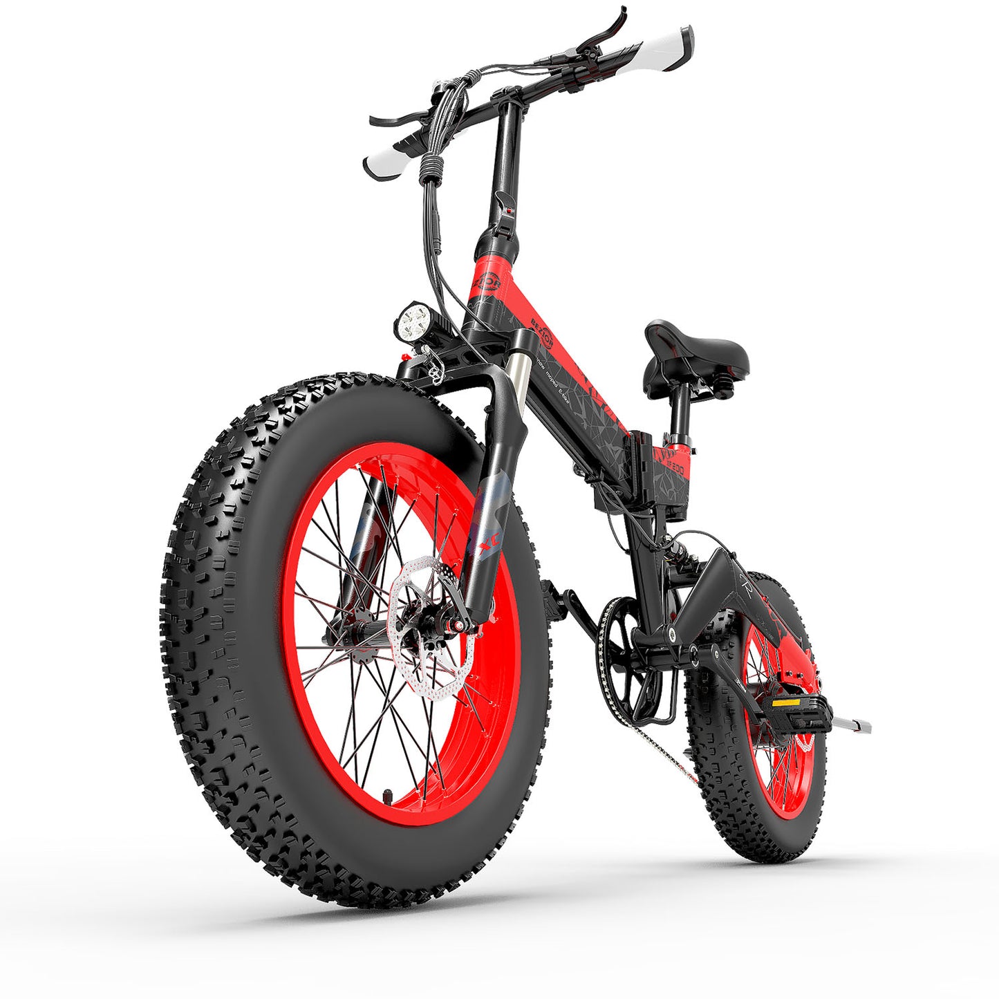 Bezior XF200 1000W Electric Mountain Folding Bike