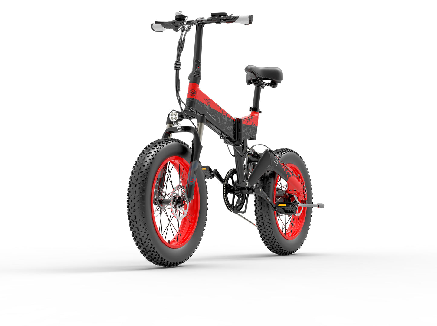 Bezior XF200 1000W Electric Mountain Folding Bike