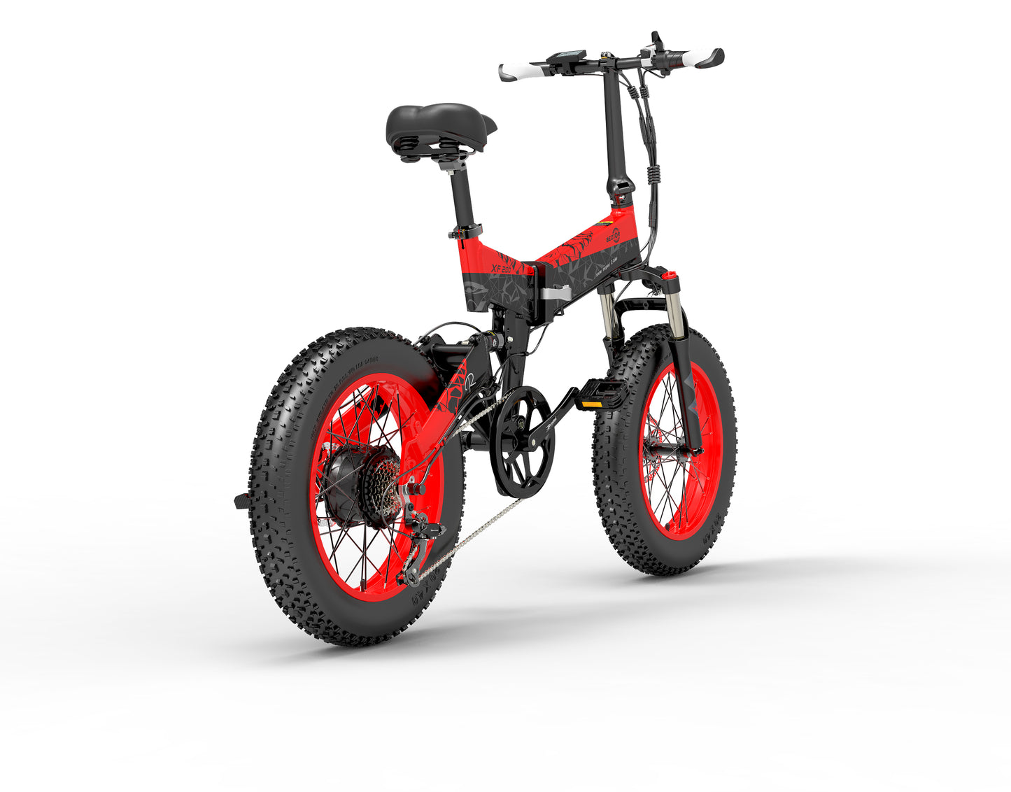 Bezior XF200 1000W Electric Mountain Folding Bike