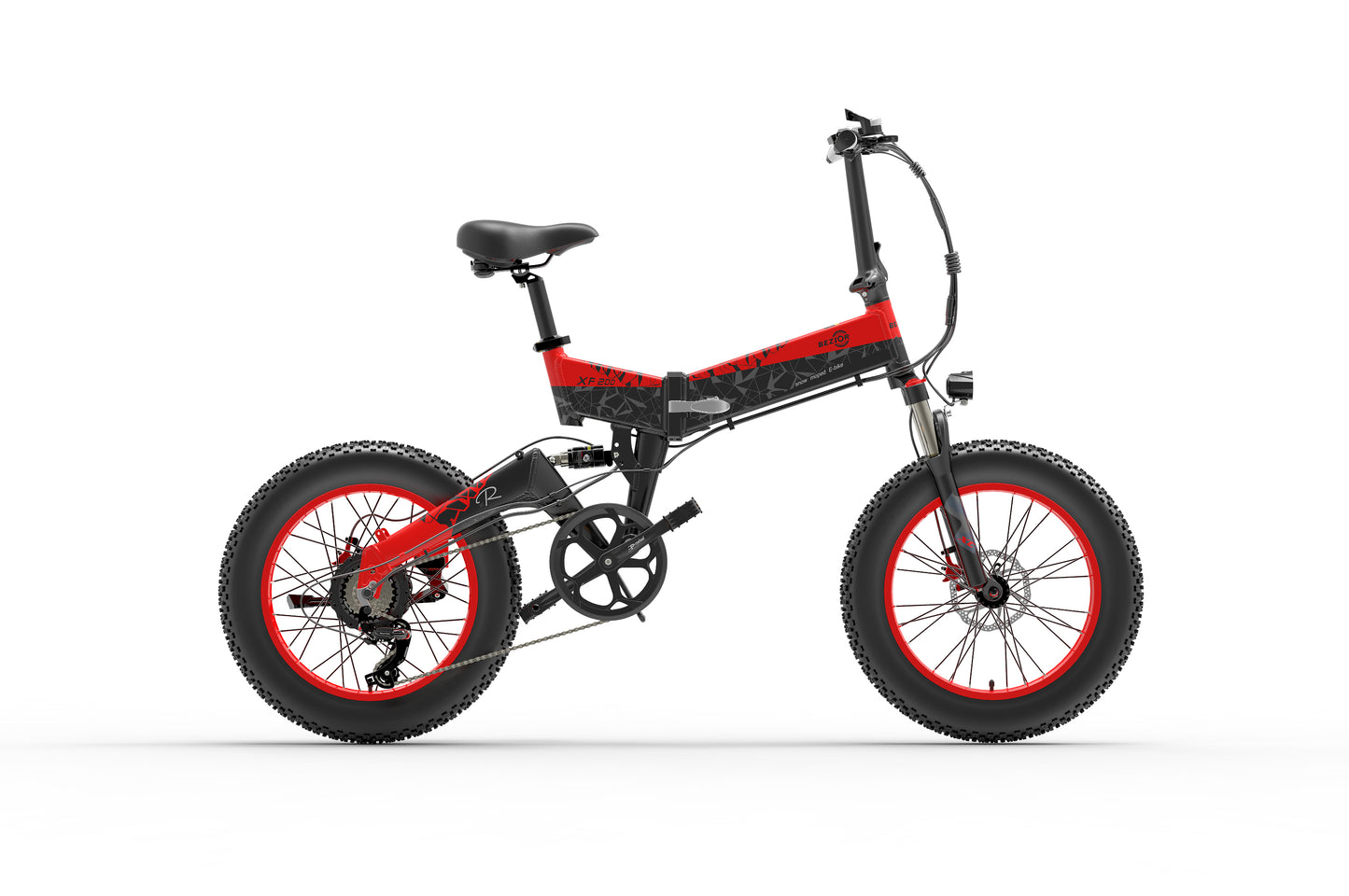 Bezior XF200 1000W Electric Mountain Folding Bike