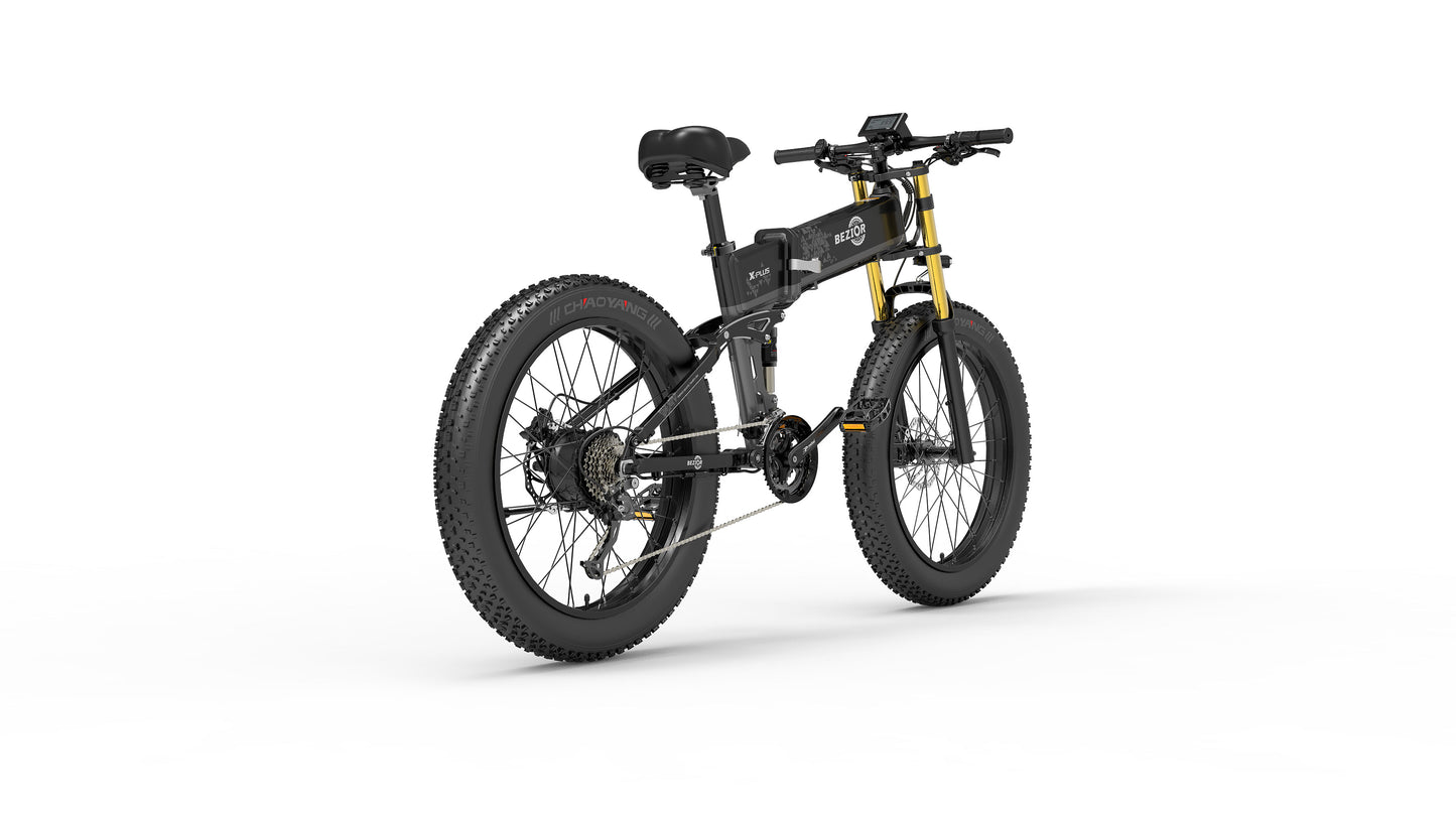 Bezior X Plus 1500W Electric Mountain Folding Bike