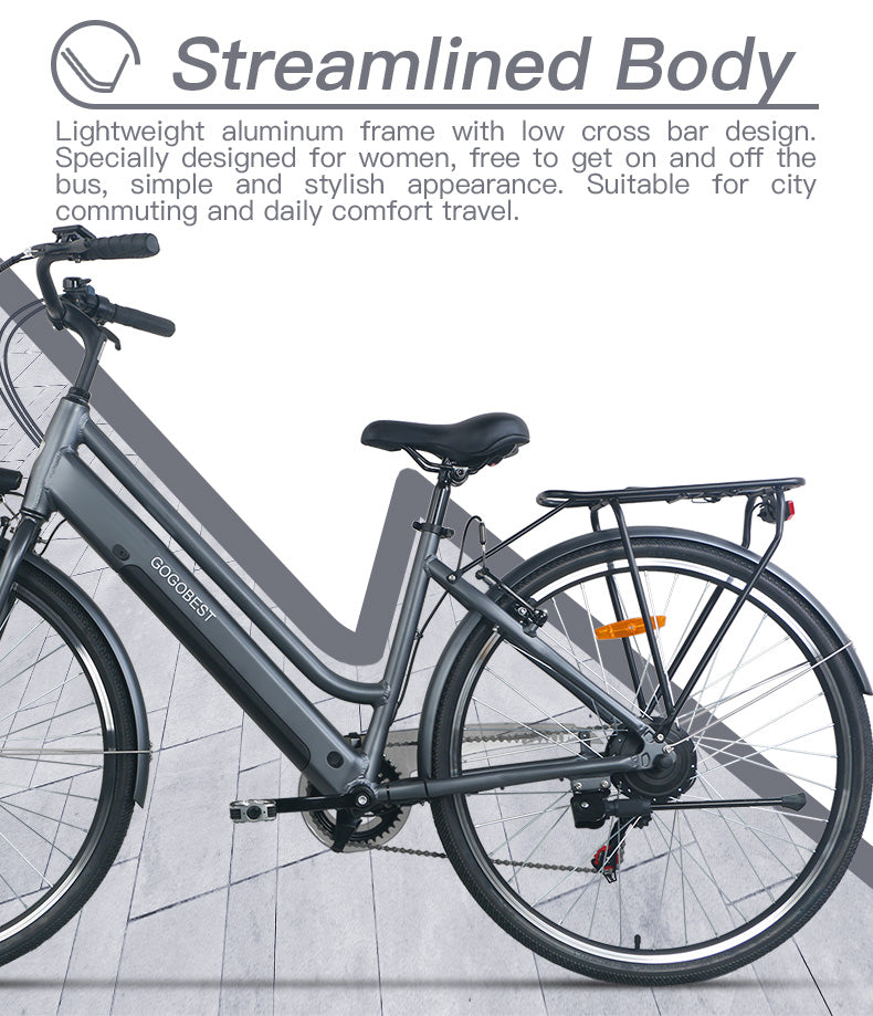 GOGOBEST GM28 350W Electric City Bicycle