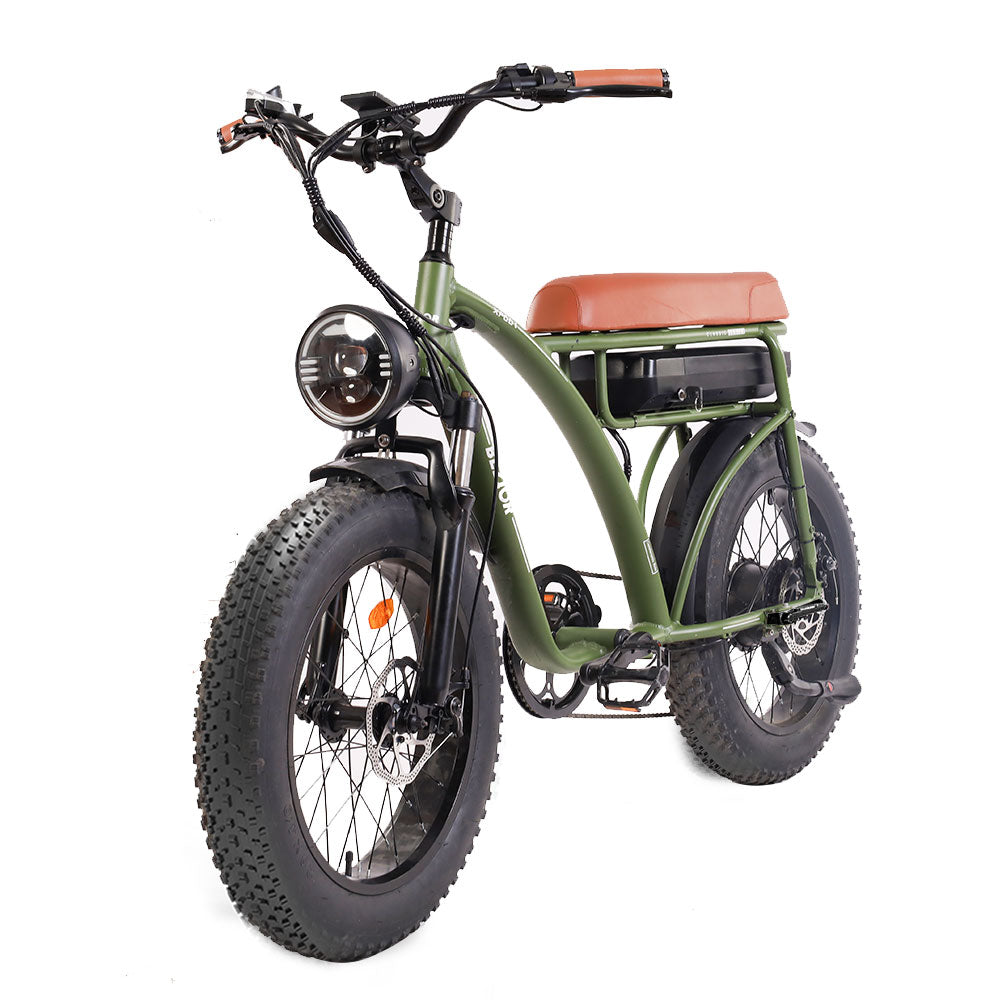 Bezior XF001 20", 1000w, 48v, 12.5AH, 7 Speed, Hydraulic Brakes, Electric eBike