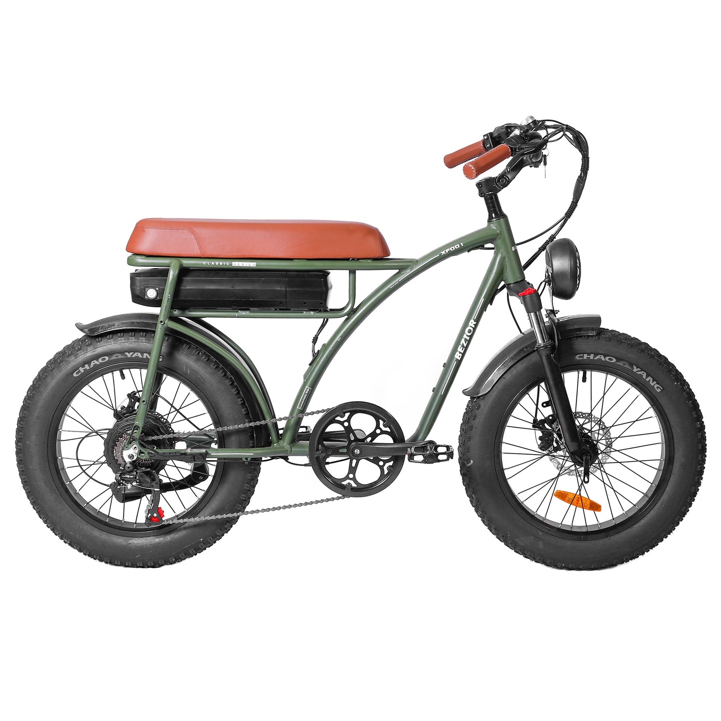 Bezior XF001 20", 1000w, 48v, 12.5AH, 7 Speed, Hydraulic Brakes, Electric eBike